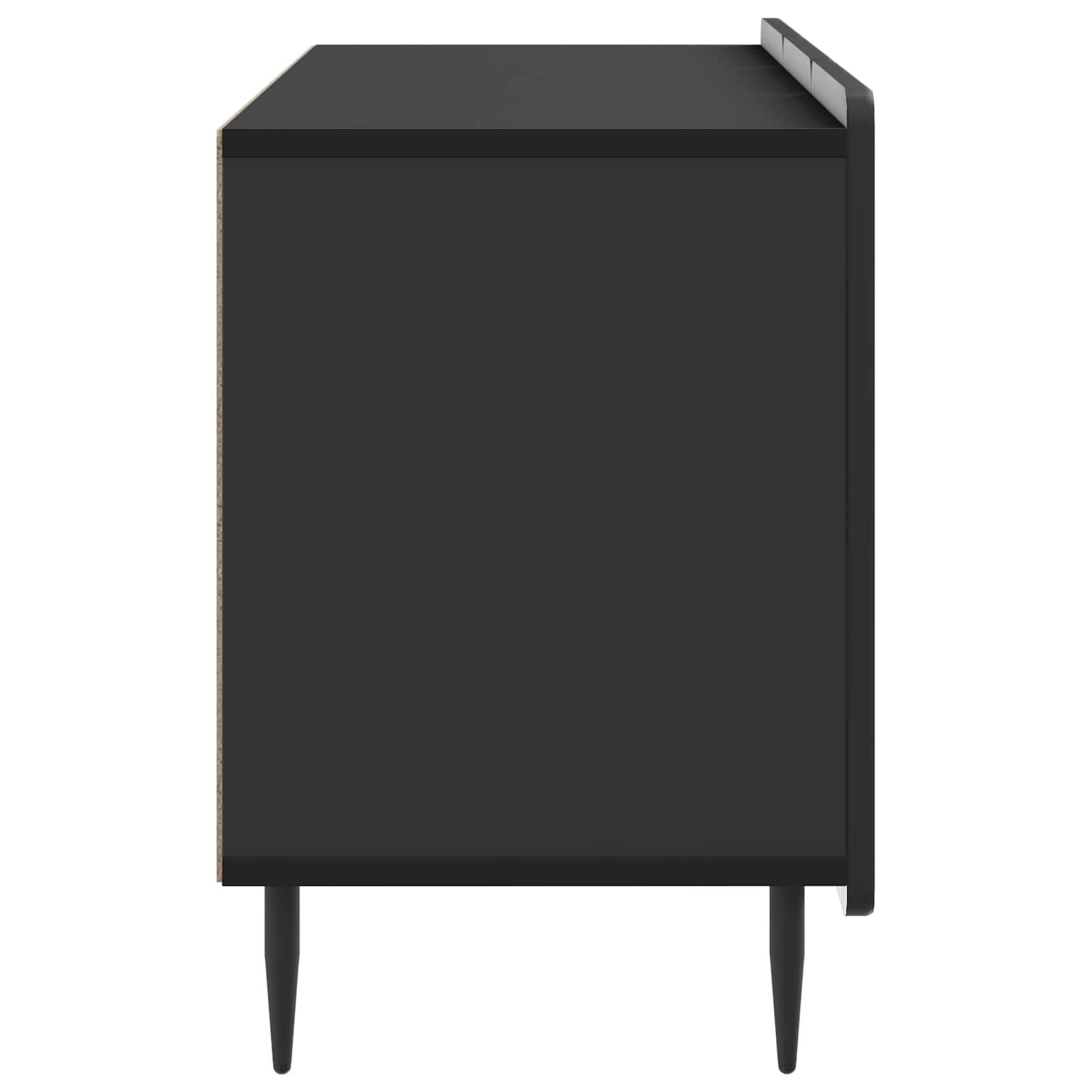 vidaXL Szafka pod telewizor Czarny 99 x 34,5 x 52 cm