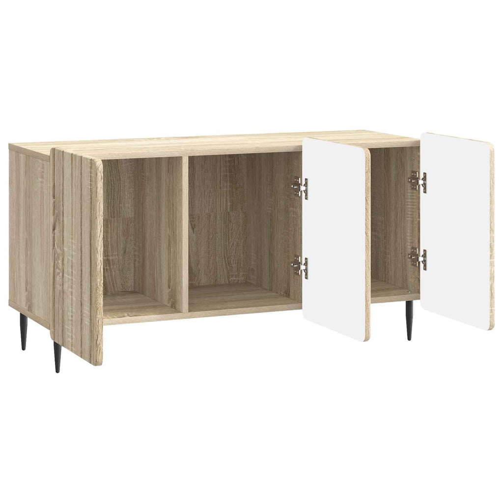 vidaXL Szafka pod telewizor dąb Sonoma 99 x 34,5 x 52 cm