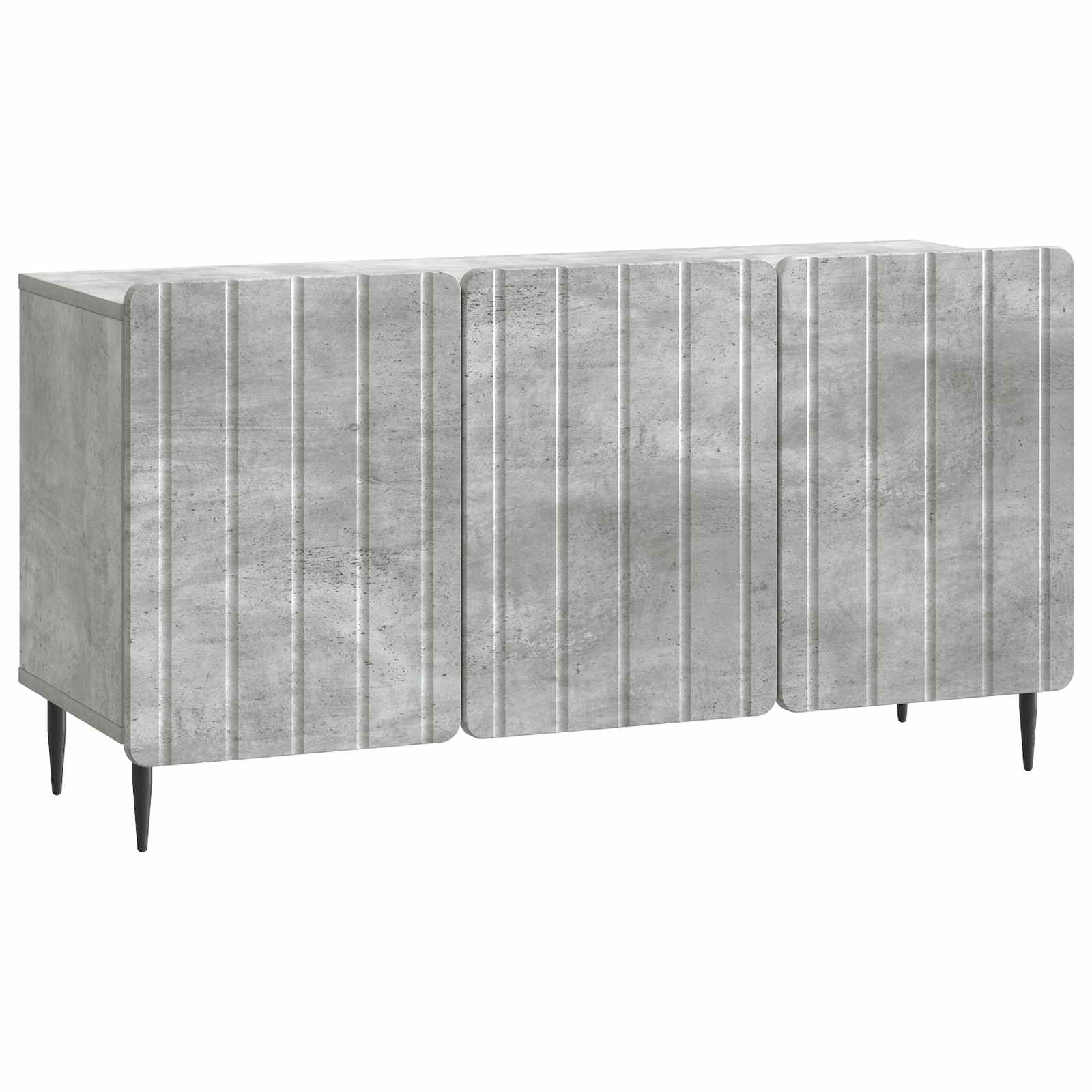 vidaXL Szafka pod telewizor Betonowy szary 99 x 34,5 x 52 cm