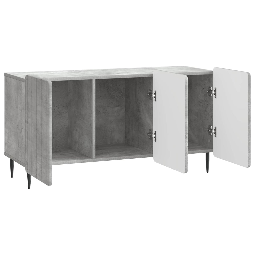 vidaXL Szafka pod telewizor Betonowy szary 99 x 34,5 x 52 cm