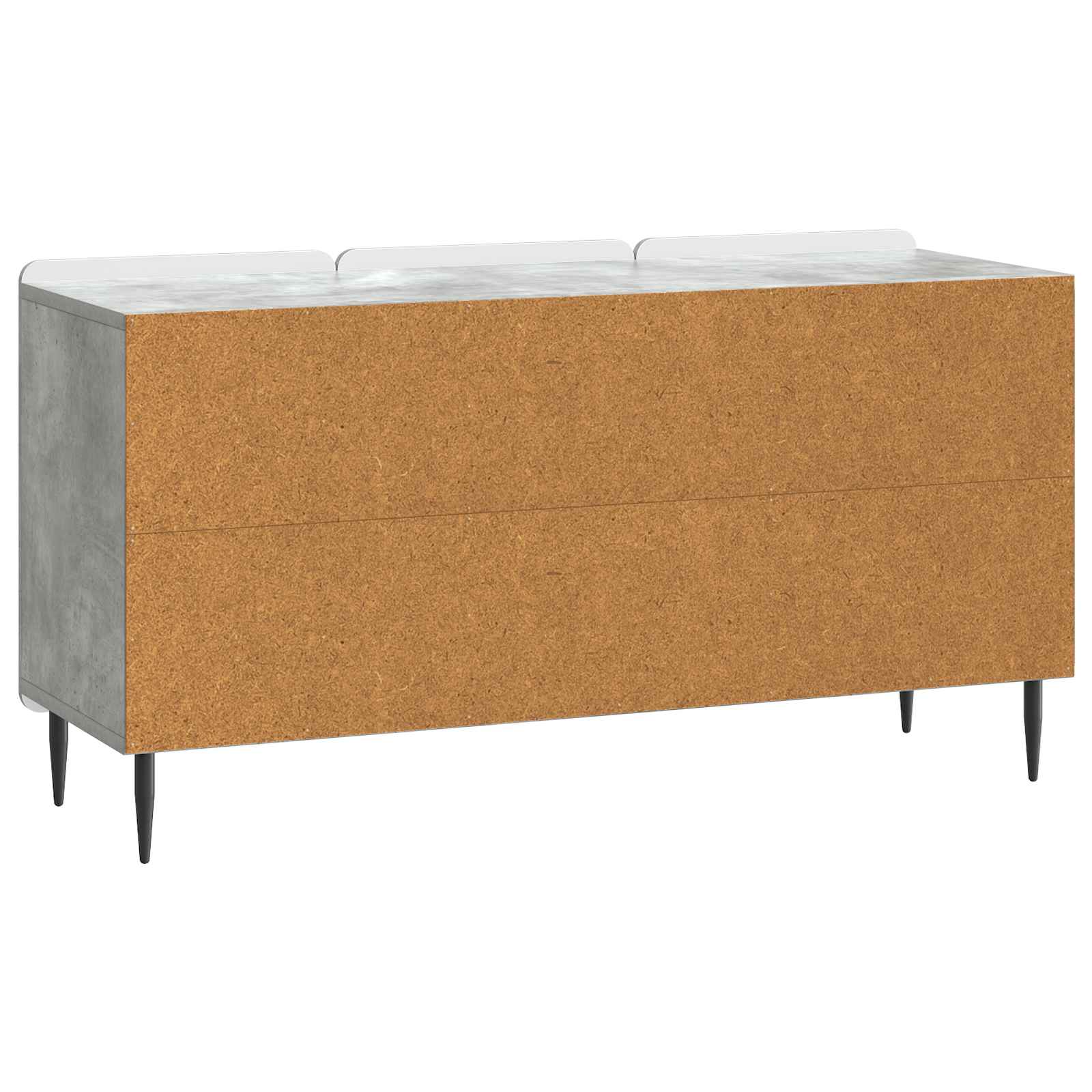 vidaXL Szafka pod telewizor Betonowy szary 99 x 34,5 x 52 cm