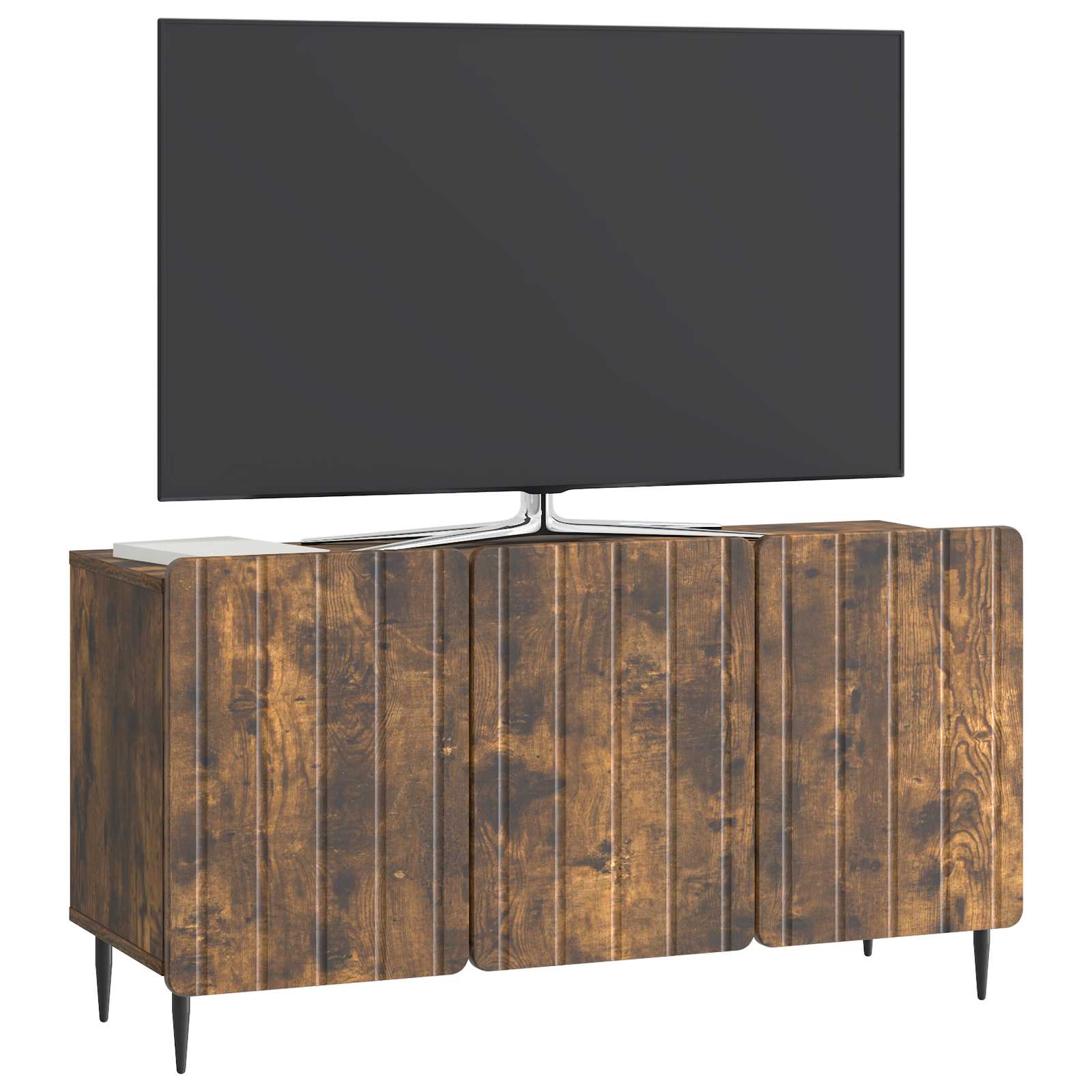 vidaXL Szafka pod telewizor Dąb wędzony 99 x 34,5 x 52 cm