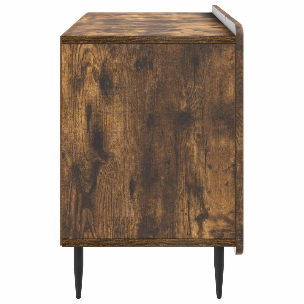 vidaXL Szafka pod telewizor Dąb wędzony 99 x 34,5 x 52 cm