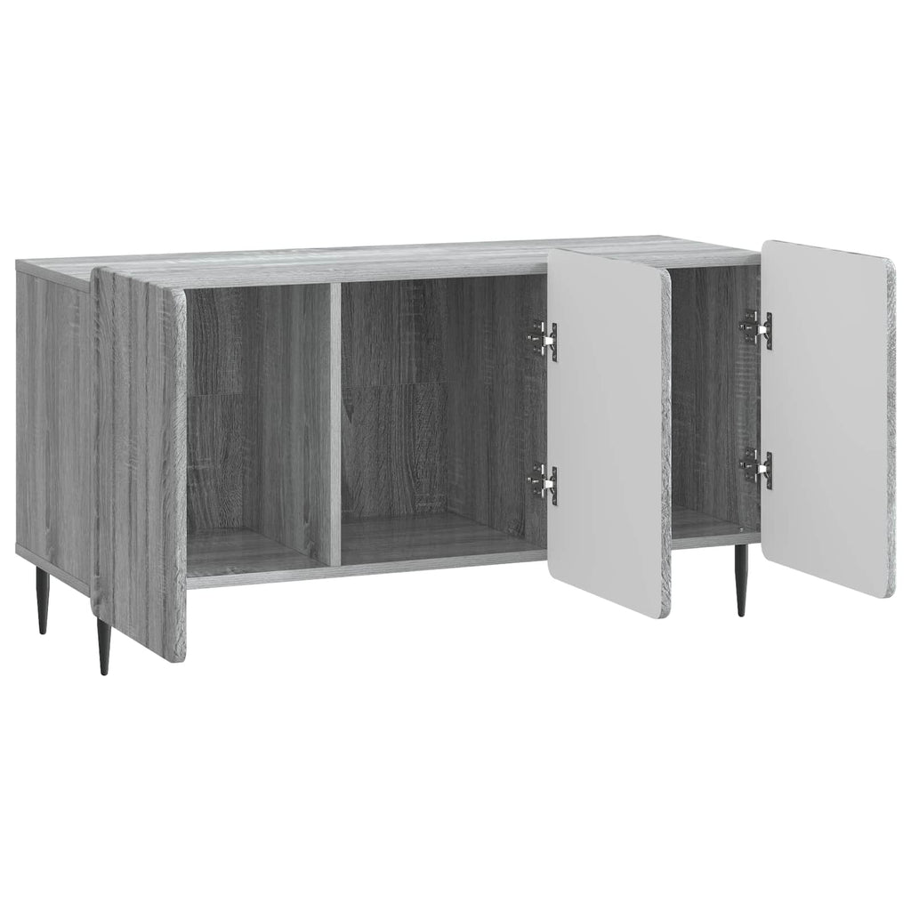 vidaXL Szafka pod telewizor Szary Sonoma 99 x 34,5 x 52 cm