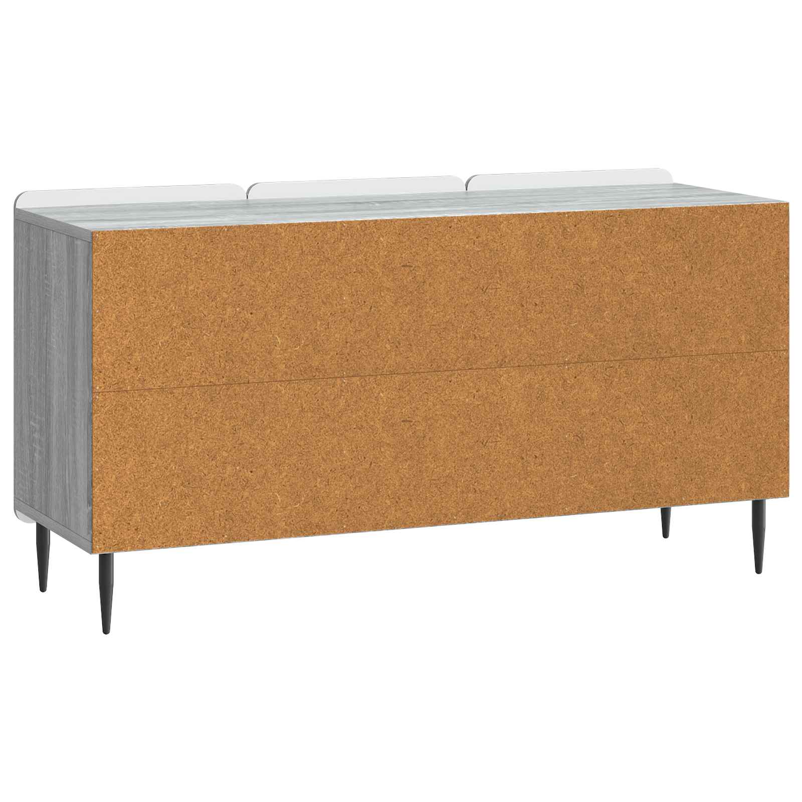 vidaXL Szafka pod telewizor Szary Sonoma 99 x 34,5 x 52 cm
