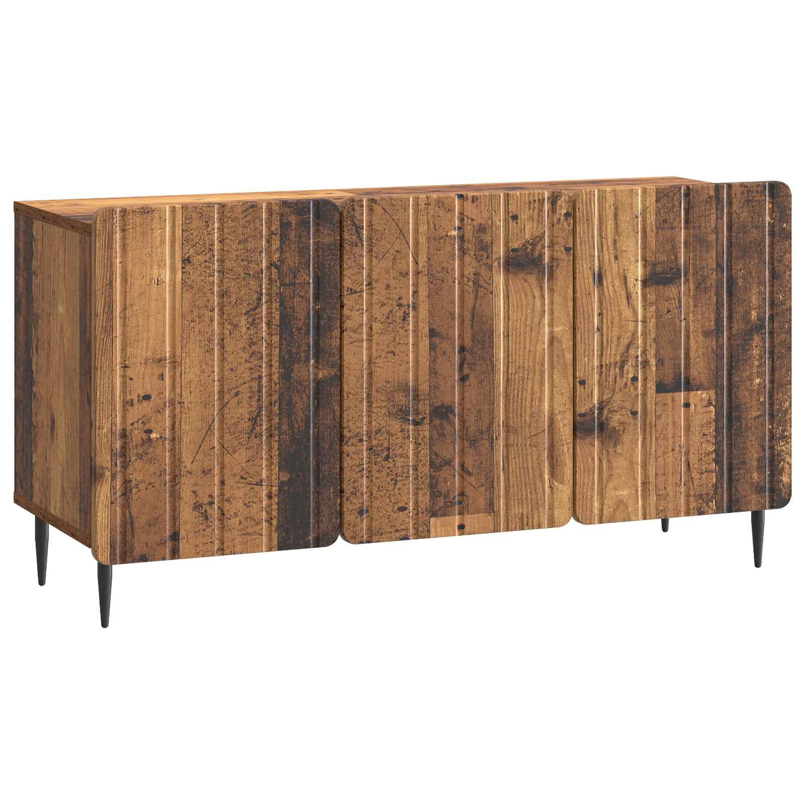 vidaXL Szafka pod telewizor Stare drewno 99 x 34,5 x 52 cm