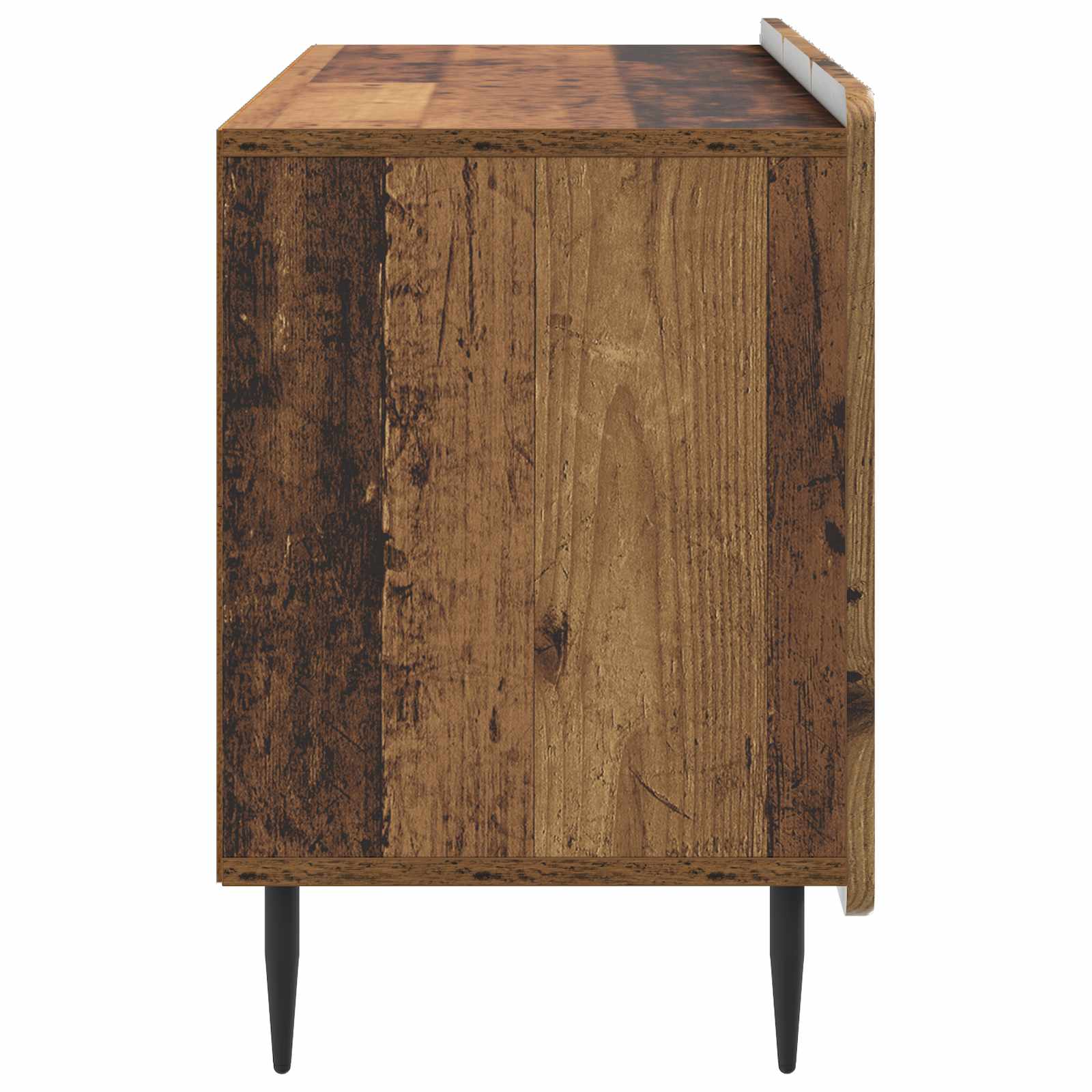 vidaXL Szafka pod telewizor Stare drewno 99 x 34,5 x 52 cm