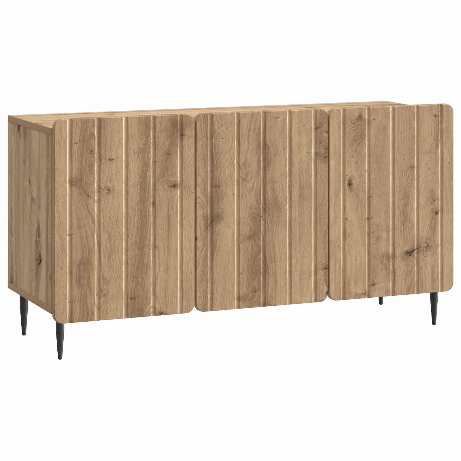 vidaXL Szafka pod telewizor Dąb artisan 99 x 34,5 x 52 cm