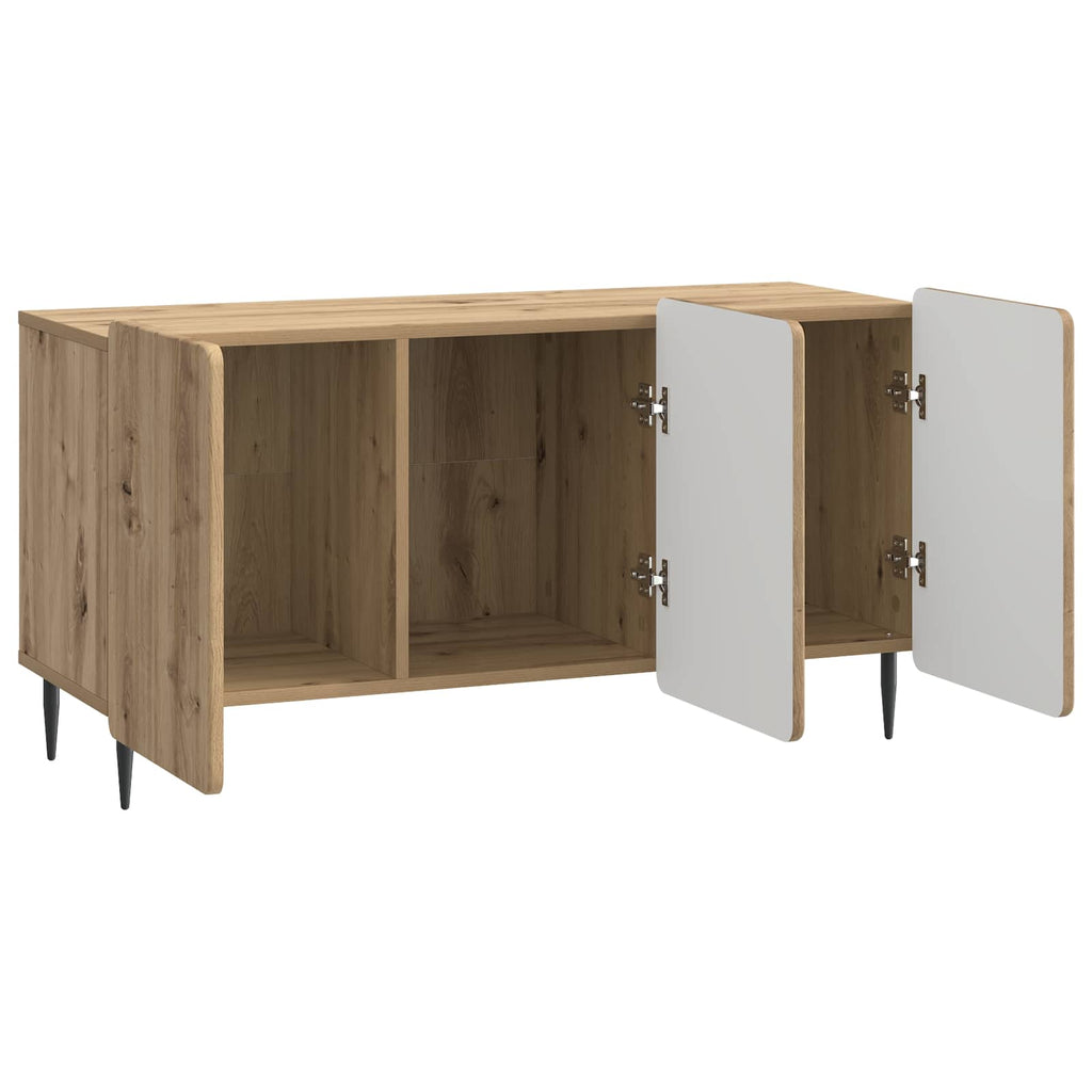 vidaXL Szafka pod telewizor Dąb artisan 99 x 34,5 x 52 cm