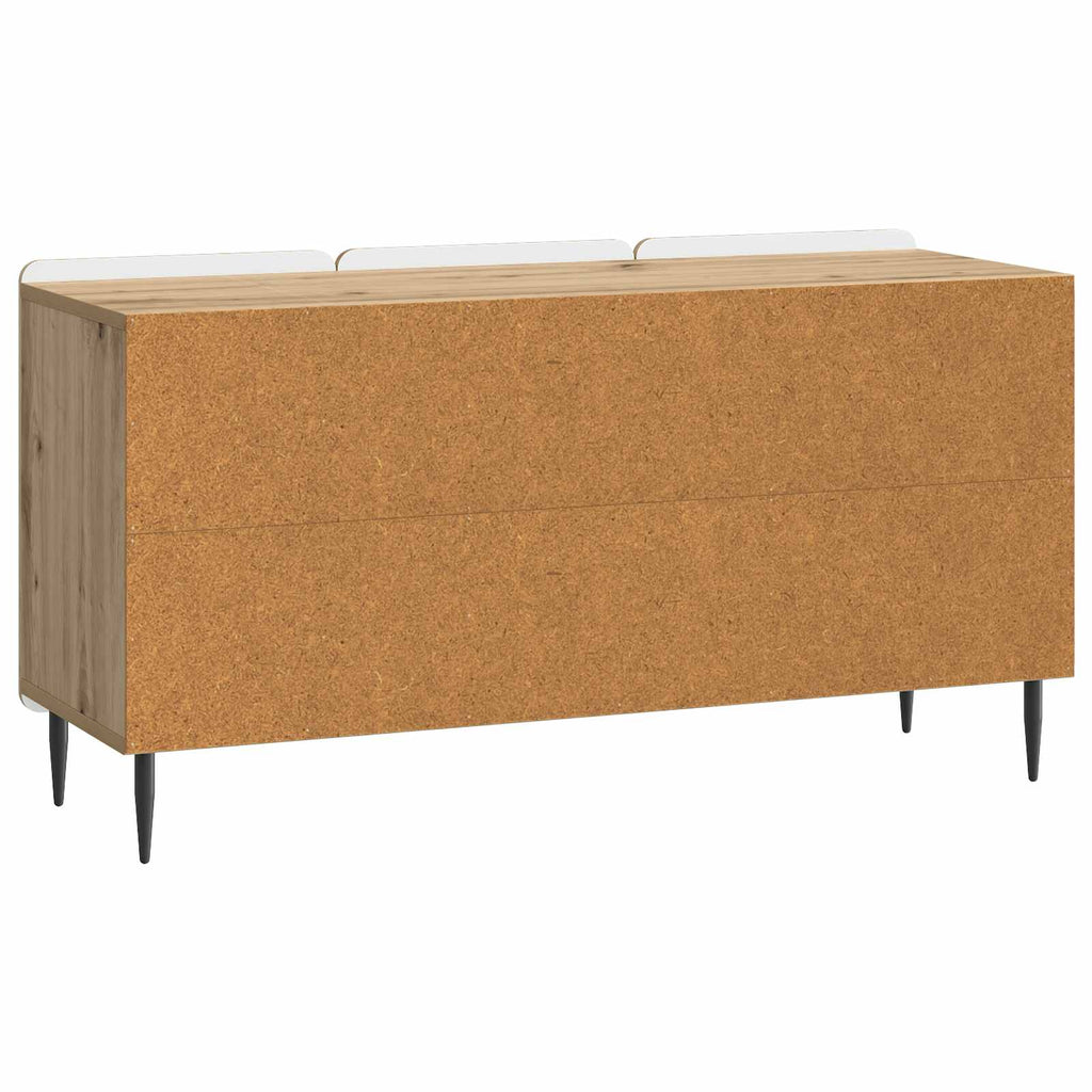 vidaXL Szafka pod telewizor Dąb artisan 99 x 34,5 x 52 cm