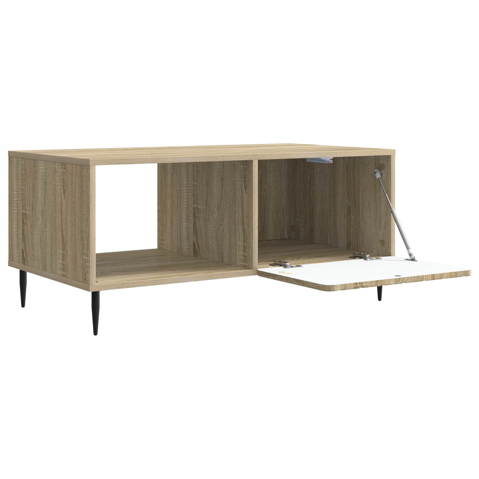 vidaXL Stolik kawowy dąb Sonoma 90 x 50 x 40 cm Drewno inżynieryjne
