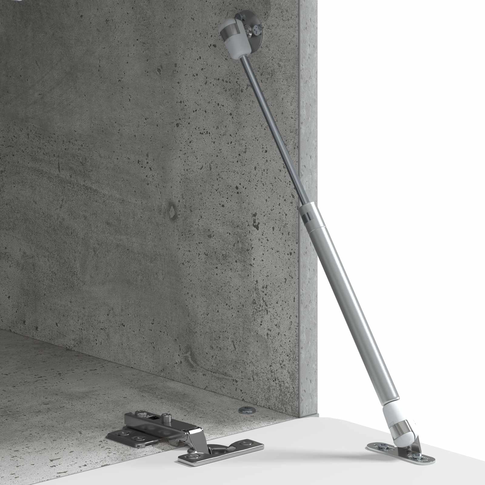 vidaXL Stolik kawowy Betonowy szary 90 x 50 x 40 cm