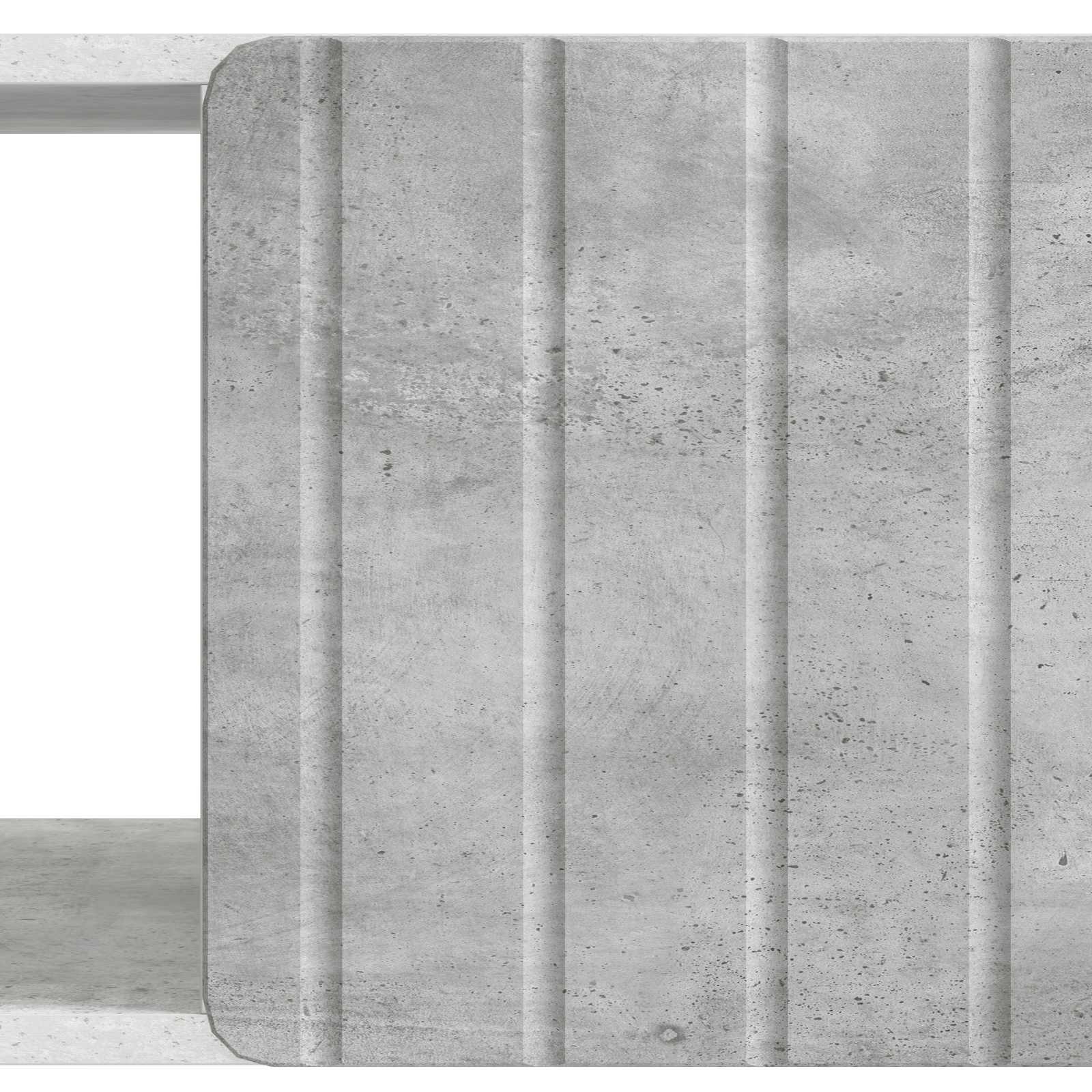 vidaXL Stolik kawowy Betonowy szary 90 x 50 x 40 cm