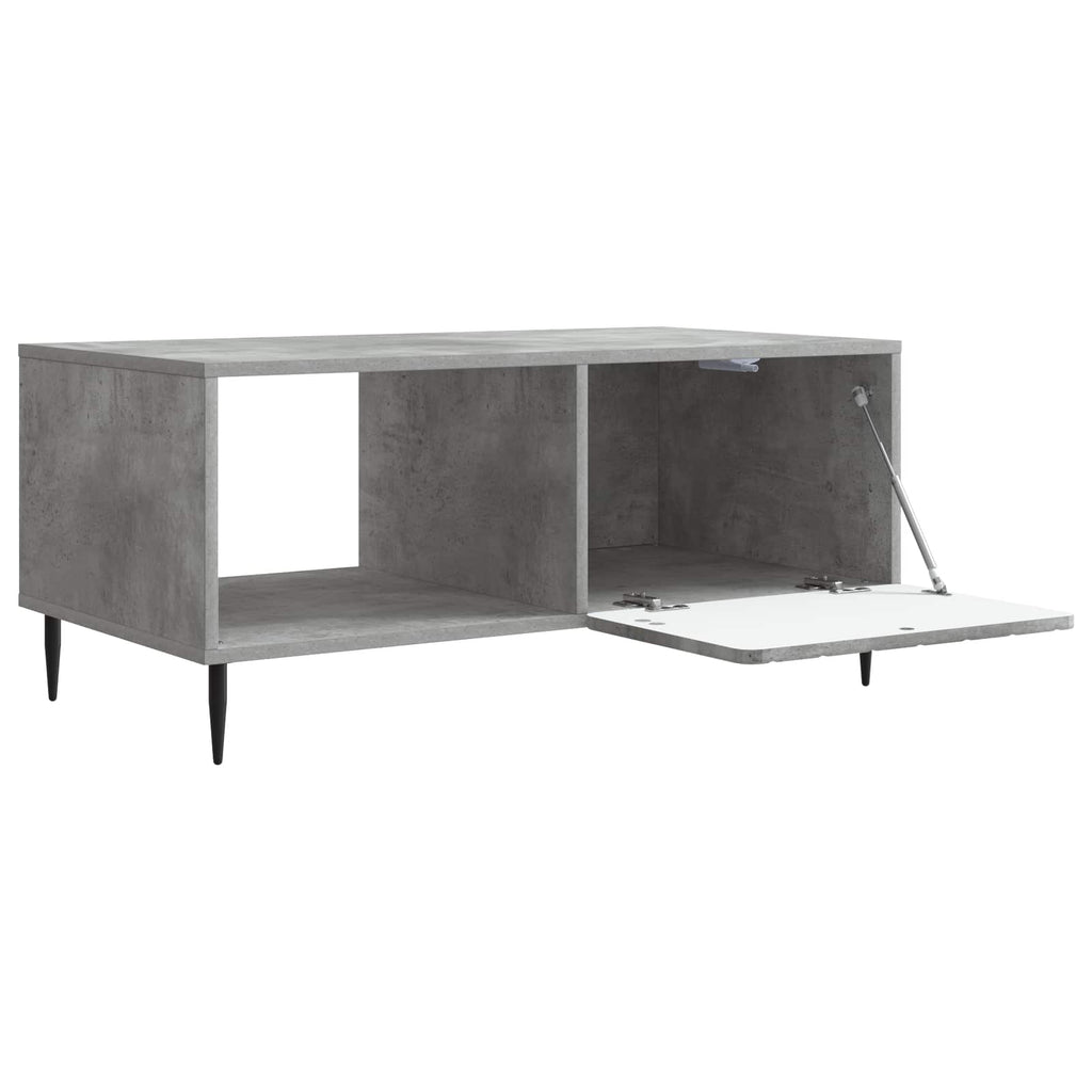 vidaXL Stolik kawowy Betonowy szary 90 x 50 x 40 cm