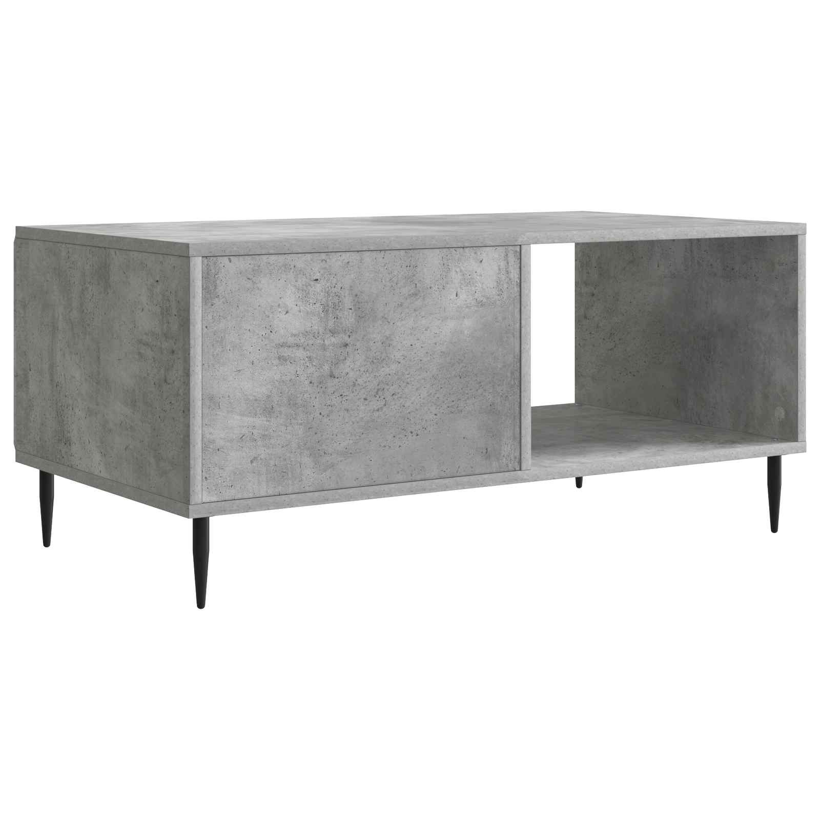 vidaXL Stolik kawowy Betonowy szary 90 x 50 x 40 cm