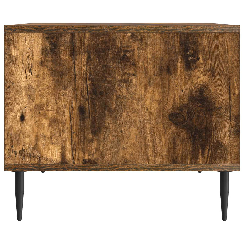 vidaXL Stolik kawowy Dąb wędzony 90 x 50 x 40 cm Drewno inżynieryjne