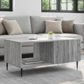 vidaXL Stolik kawowy Szary Sonoma 90 x 50 x 40 cm Drewno inżynieryjne