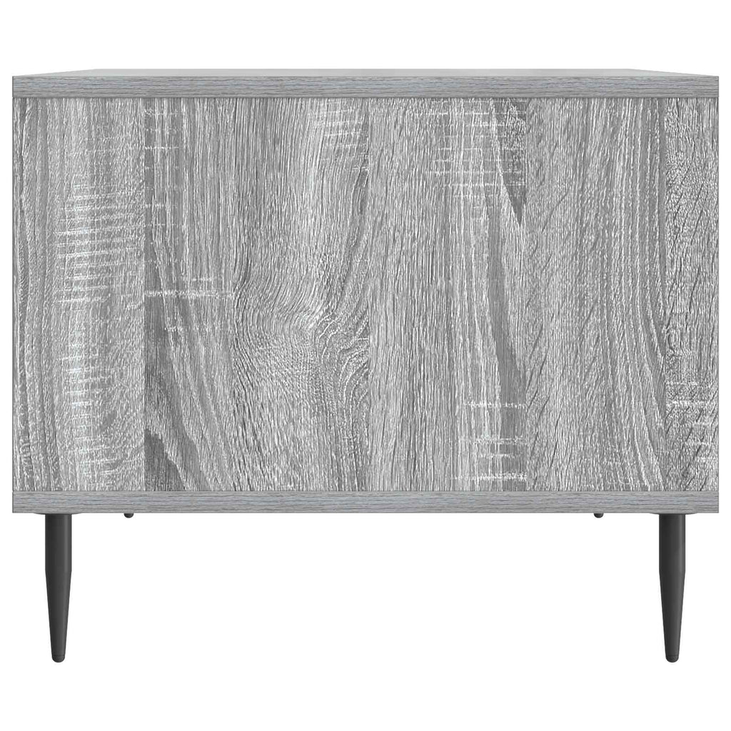 vidaXL Stolik kawowy Szary Sonoma 90 x 50 x 40 cm Drewno inżynieryjne