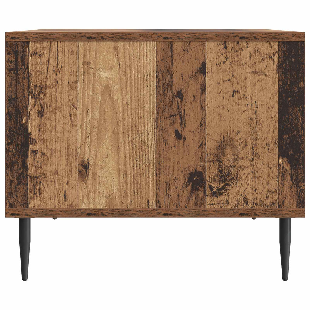 vidaXL Stolik kawowy Stare drewno 90 x 50 x 40 cm Drewno inżynieryjne