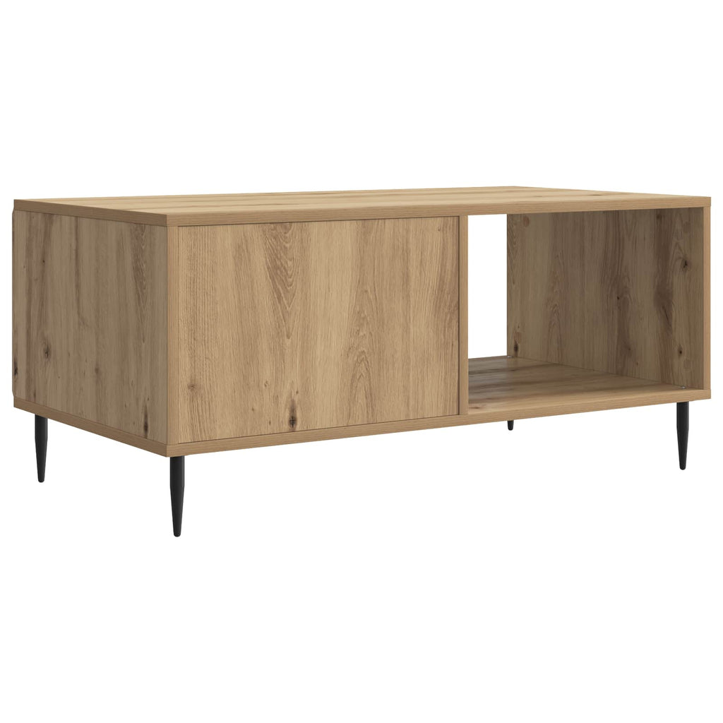 vidaXL Stolik kawowy Dąb artisan 90 x 50 x 40 cm Drewno inżynieryjne