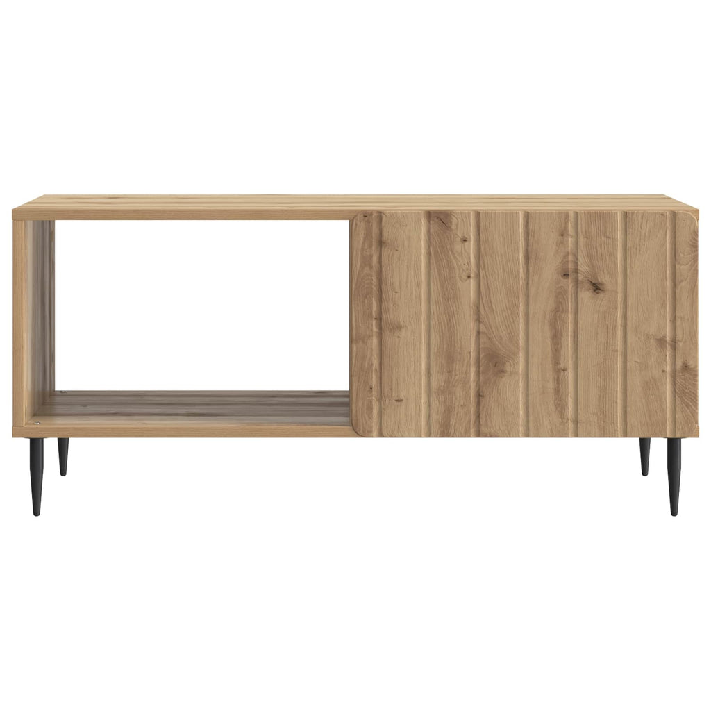 vidaXL Stolik kawowy Dąb artisan 90 x 50 x 40 cm Drewno inżynieryjne