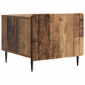 vidaXL Stolik kawowy Stare drewno 49 x 50 x 42 cm Drewno inżynieryjne