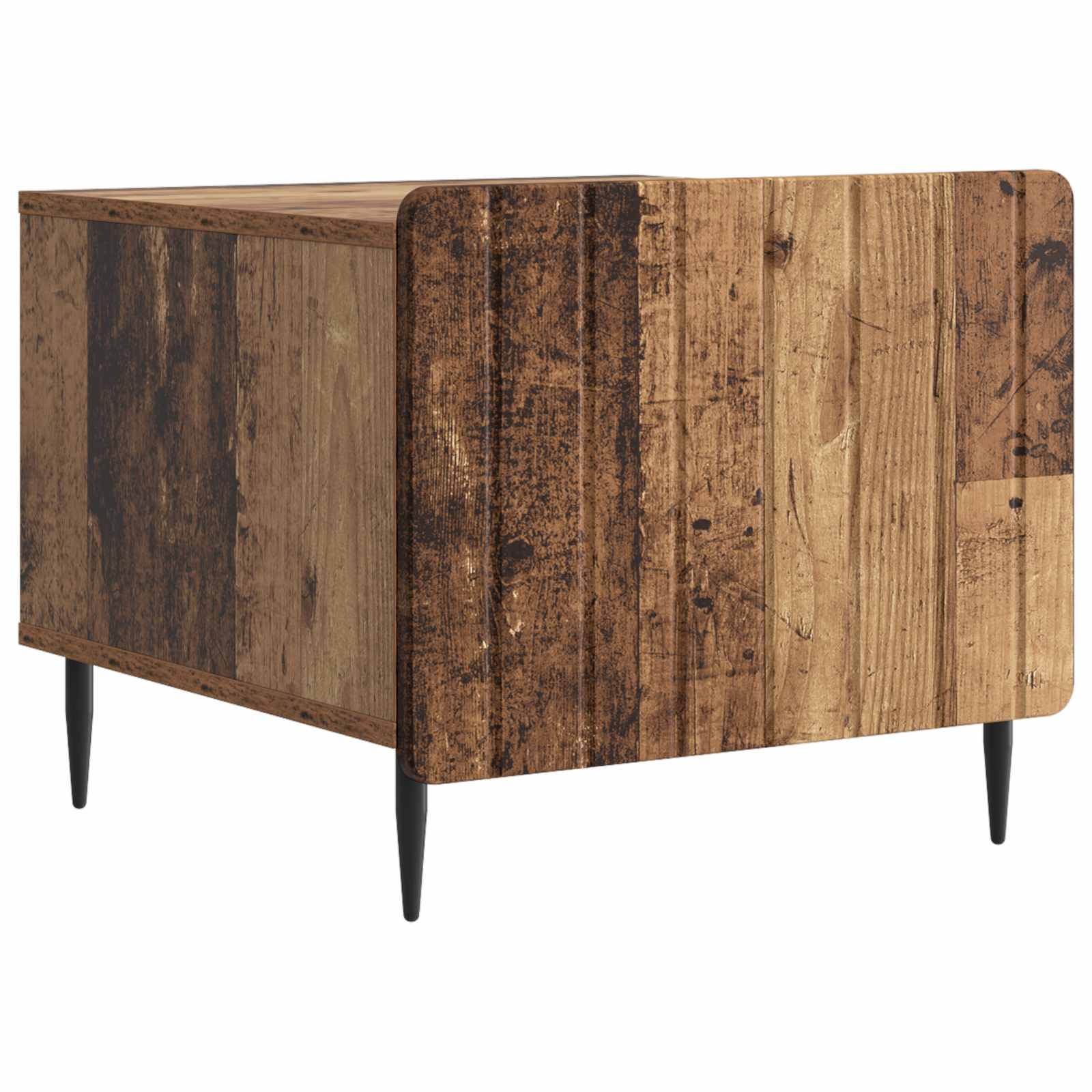 vidaXL Stolik kawowy Stare drewno 49 x 50 x 42 cm Drewno inżynieryjne