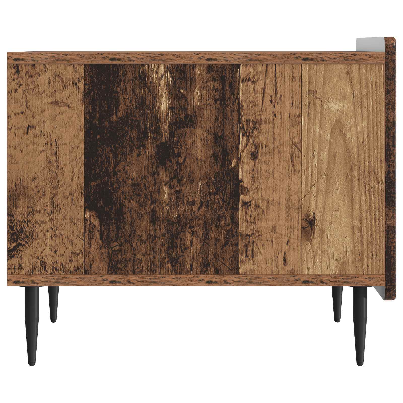 vidaXL Stolik kawowy Stare drewno 49 x 50 x 42 cm Drewno inżynieryjne