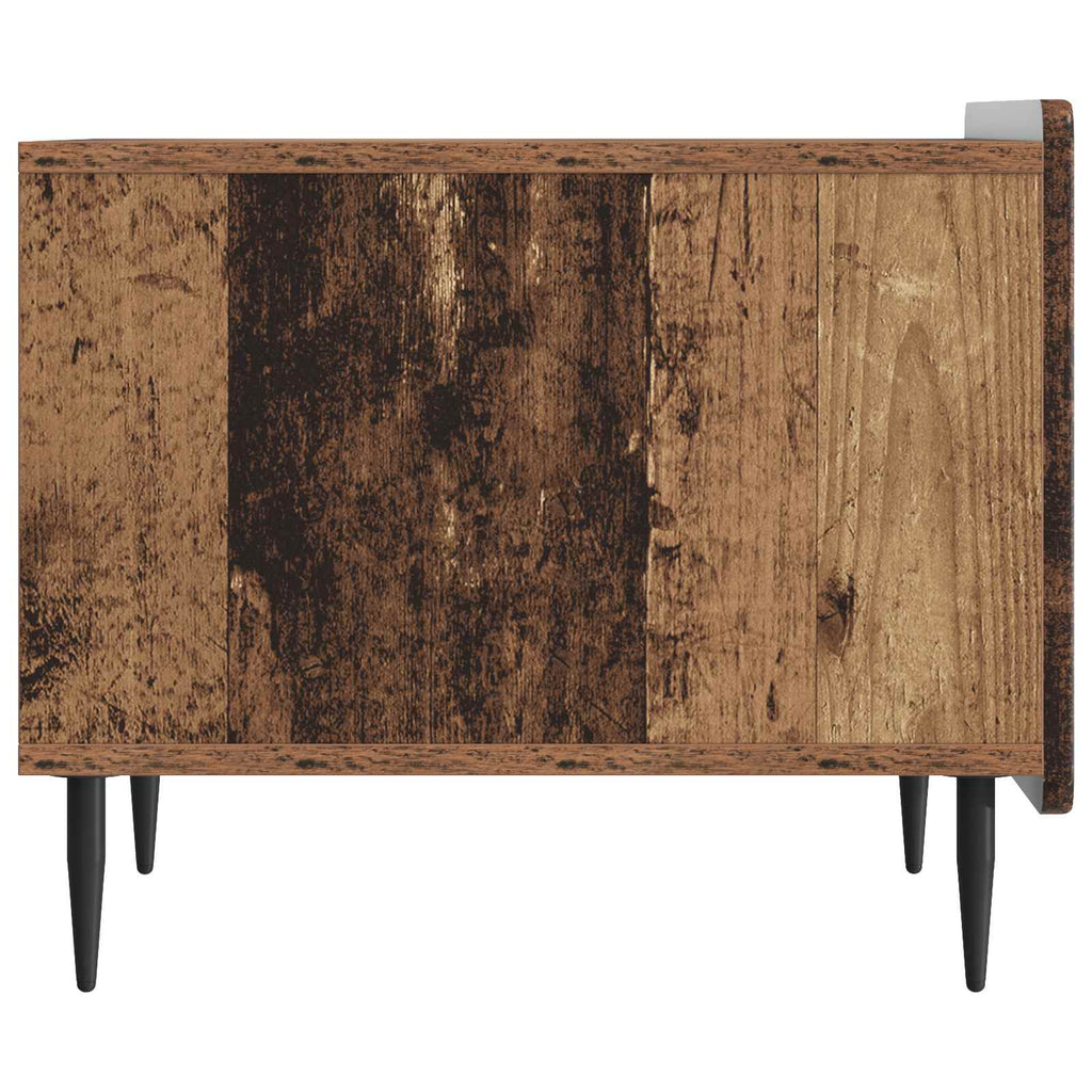 vidaXL Stolik kawowy Stare drewno 49 x 50 x 42 cm Drewno inżynieryjne