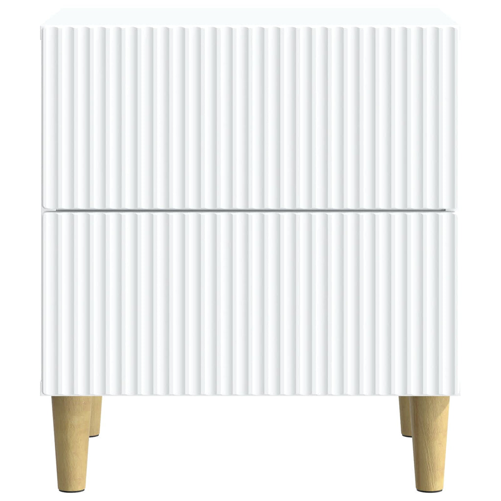 vidaXL Szafka Nocna 2 pcs Biały 43 x 34,5 x 48 cm Drewno inżynieryjne