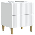 vidaXL Szafka Nocna 2 pcs Biały 43 x 34,5 x 48 cm Drewno inżynieryjne
