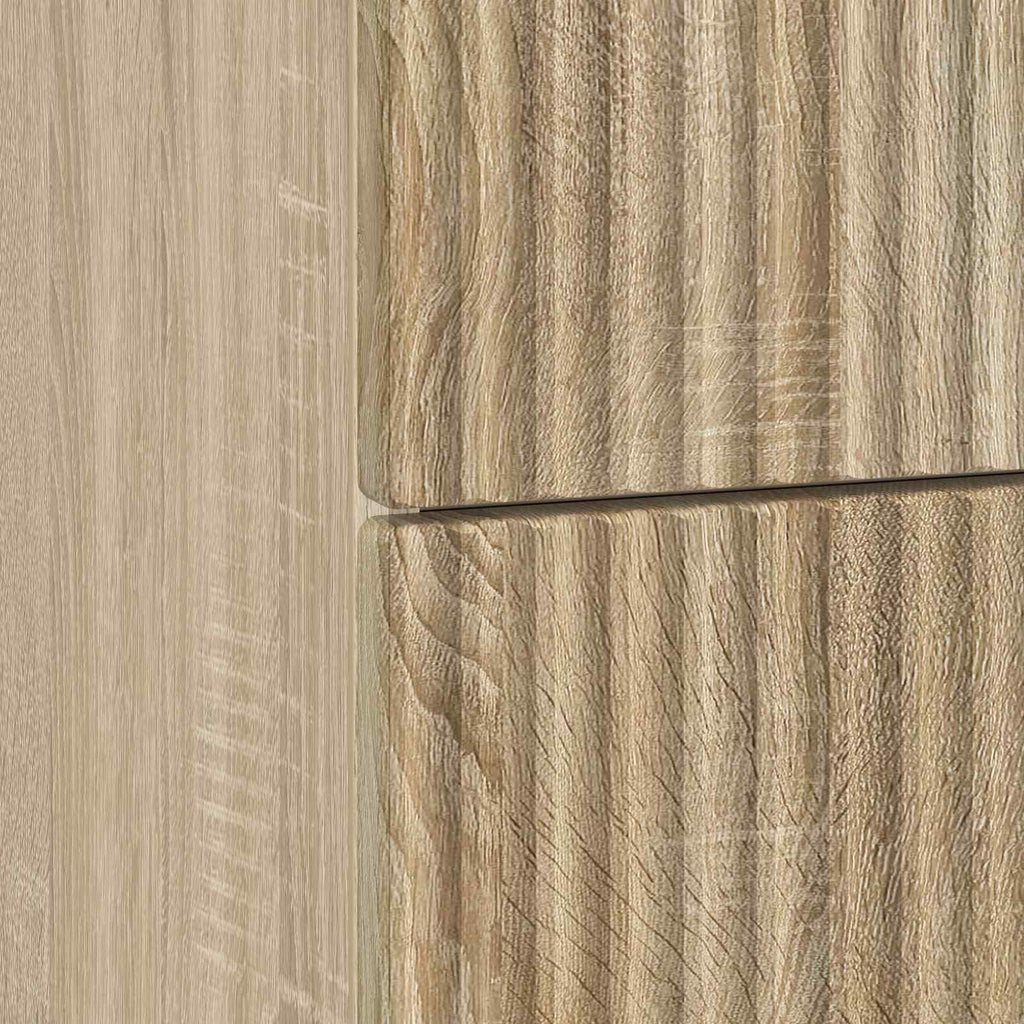 vidaXL Szafka Nocna z szufladą 2 pcs dąb Sonoma 43 x 34,5 x 48 cm