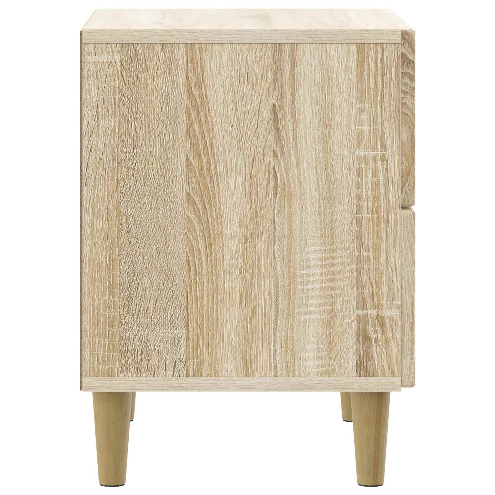 vidaXL Szafka Nocna z szufladą 2 pcs dąb Sonoma 43 x 34,5 x 48 cm