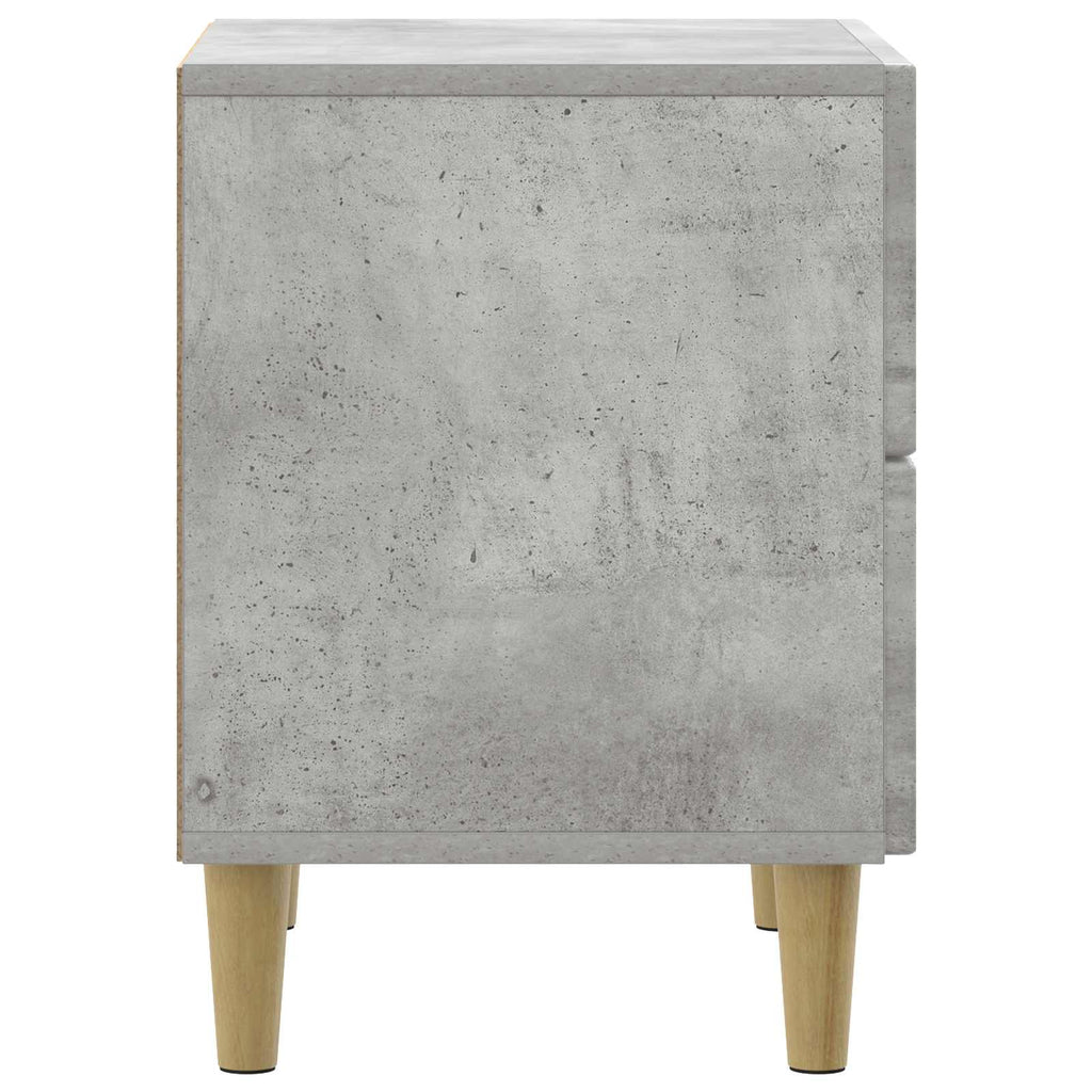 vidaXL Szafka Nocna z szufladą Betonowy szary 43 x 34,5 x 48 cm