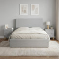 vidaXL Szafka Nocna 2 szt. Betonowy szary 43 x 34,5 x 48 cm