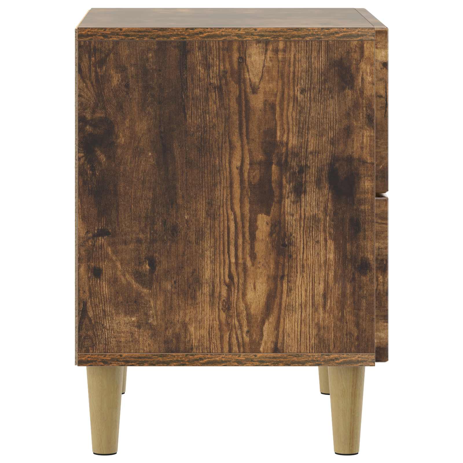 vidaXL Szafka Nocna Dąb wędzony 43 x 34,5 x 48 cm Drewno inżynieryjne