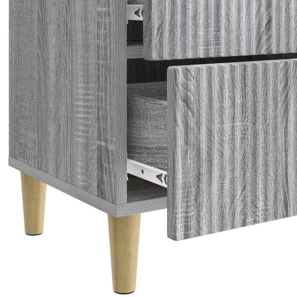 vidaXL Szafka Nocna Szary Sonoma 43 x 34,5 x 48 cm Drewno inżynieryjne