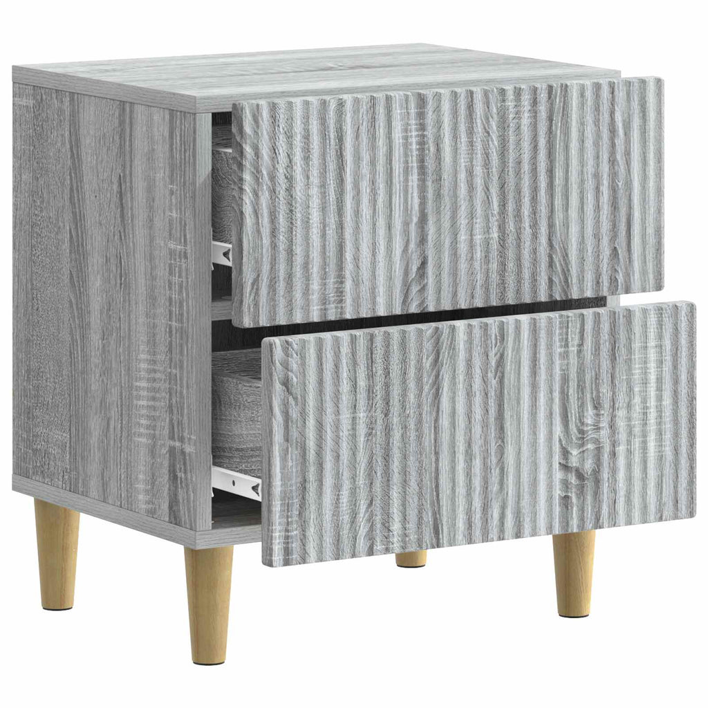 vidaXL Szafka Nocna Szary Sonoma 43 x 34,5 x 48 cm Drewno inżynieryjne