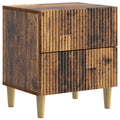 vidaXL Szafka Nocna Stare drewno 43 x 34,5 x 48 cm Drewno inżynieryjne
