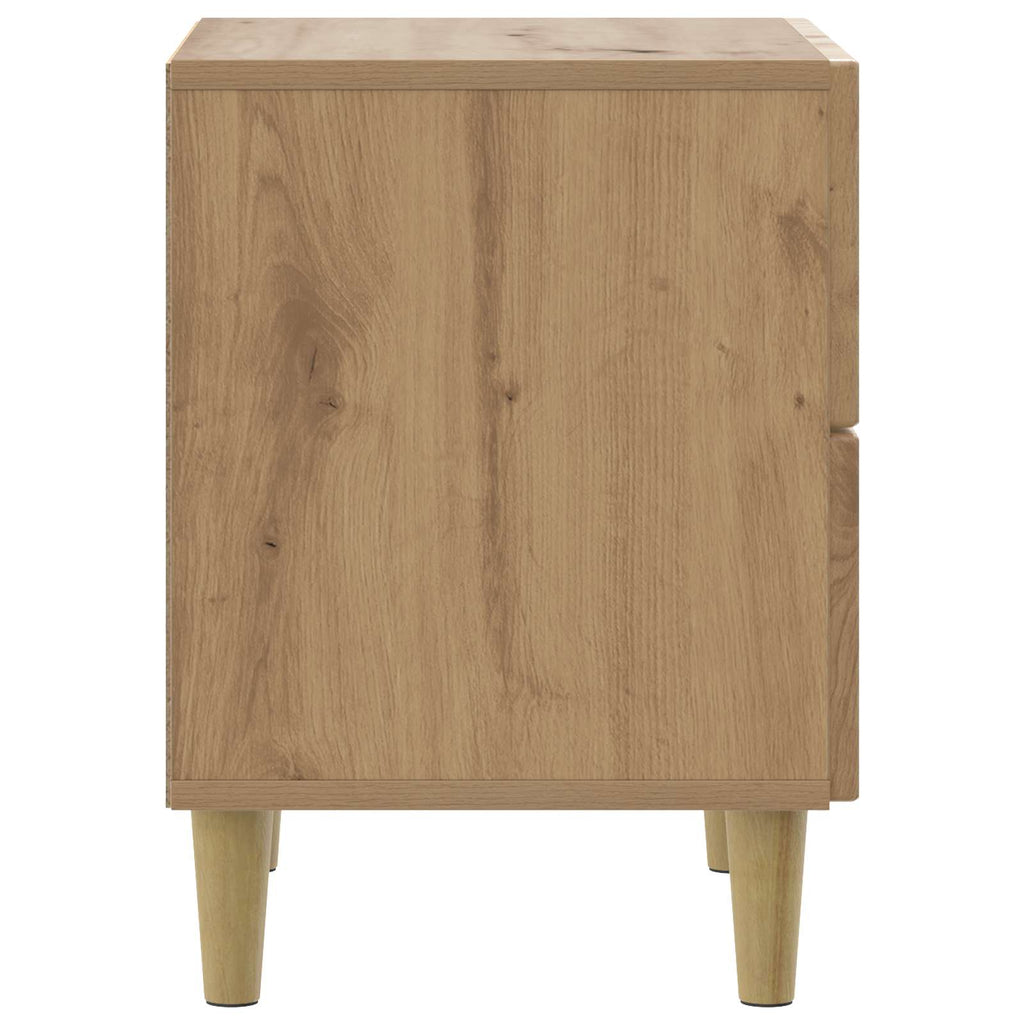 vidaXL Szafka Nocna Dąb artisan 43 x 34,5 x 48 cm Drewno inżynieryjne