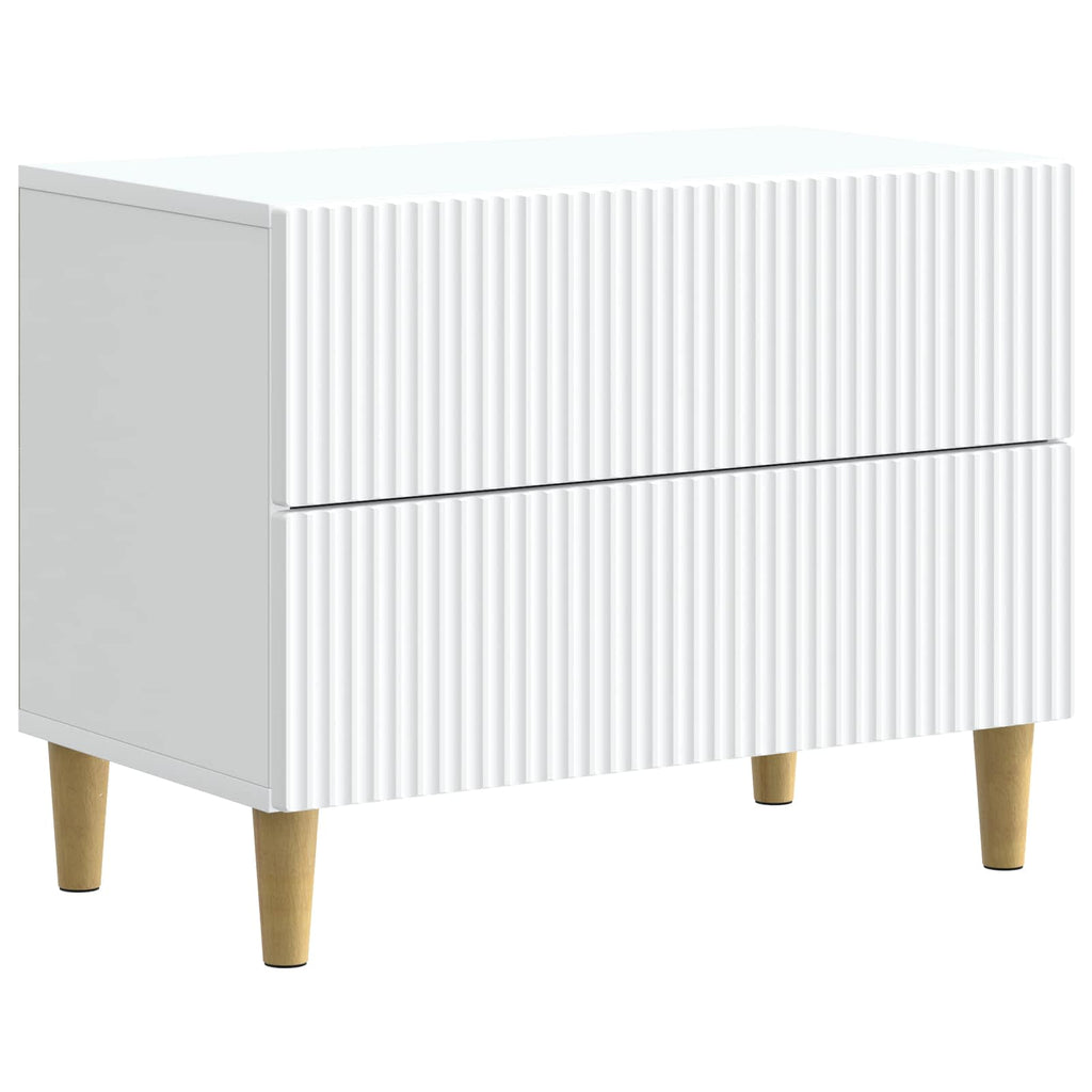 vidaXL Szafka Nocna Biały 62 x 34,5 x 48 cm Drewno inżynieryjne