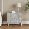 vidaXL Szafka Nocna z szufladą Betonowy szary 62 x 34,5 x 48 cm