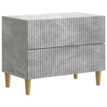 vidaXL Szafka Nocna z szufladą Betonowy szary 62 x 34,5 x 48 cm