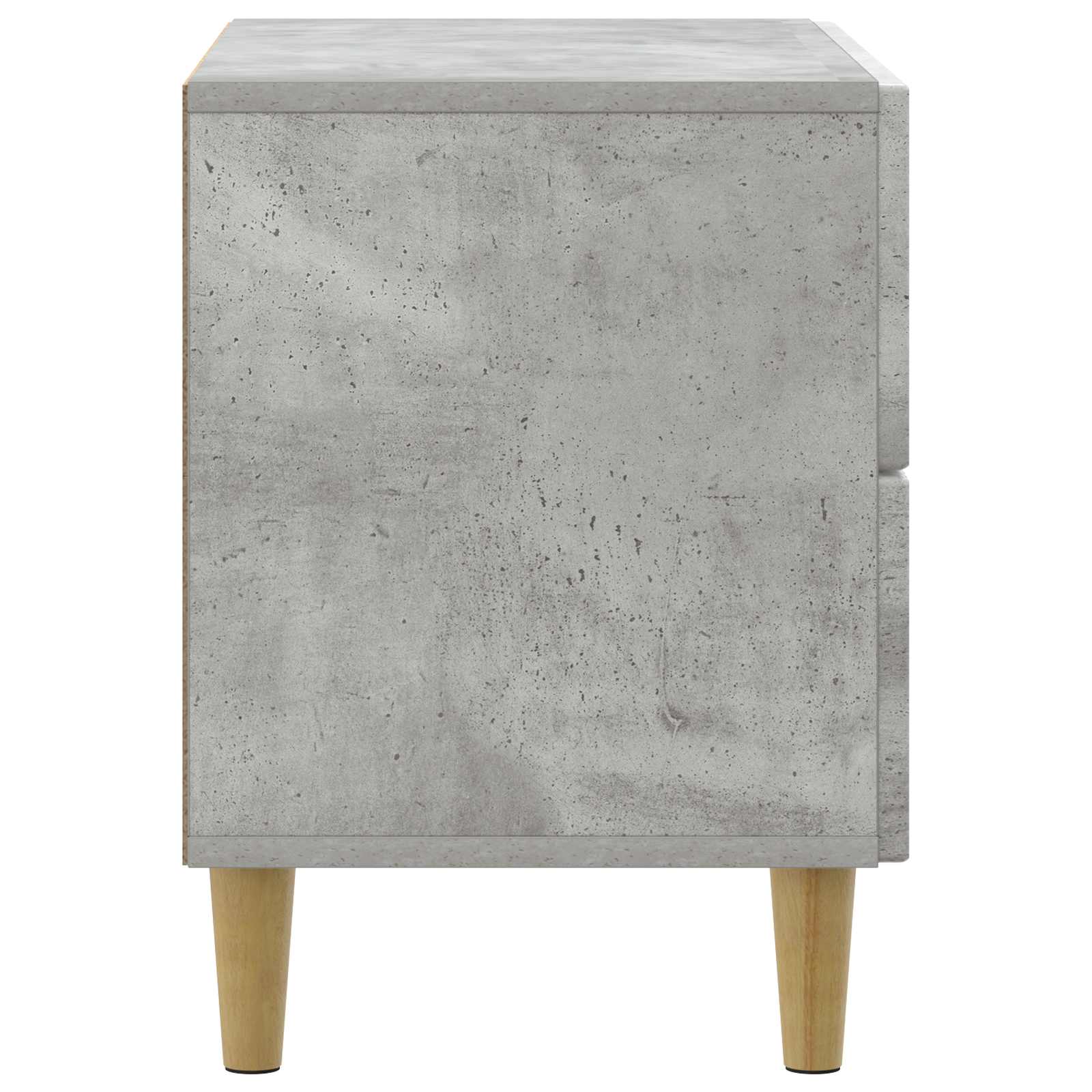 vidaXL Szafka Nocna z szufladą Betonowy szary 62 x 34,5 x 48 cm