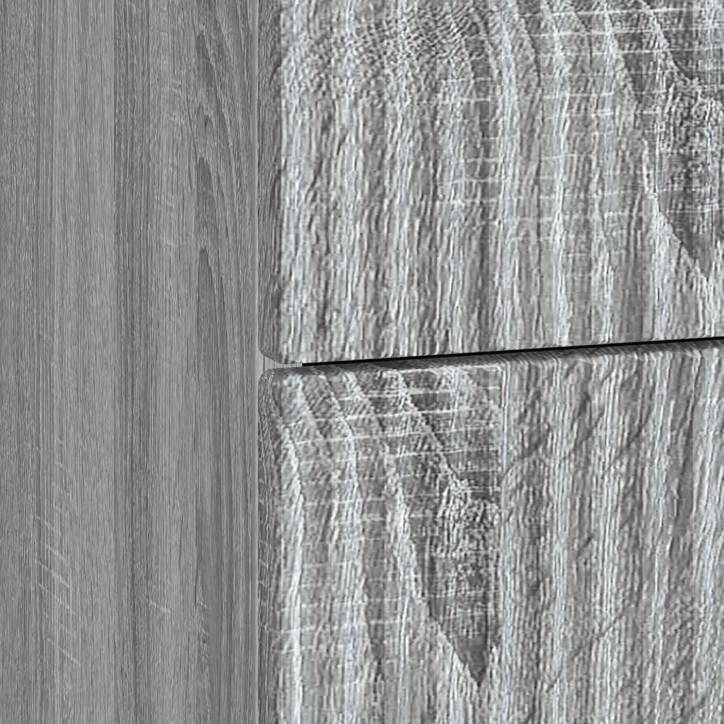 vidaXL Szafka Nocna Szary Sonoma 62 x 34,5 x 48 cm Drewno inżynieryjne