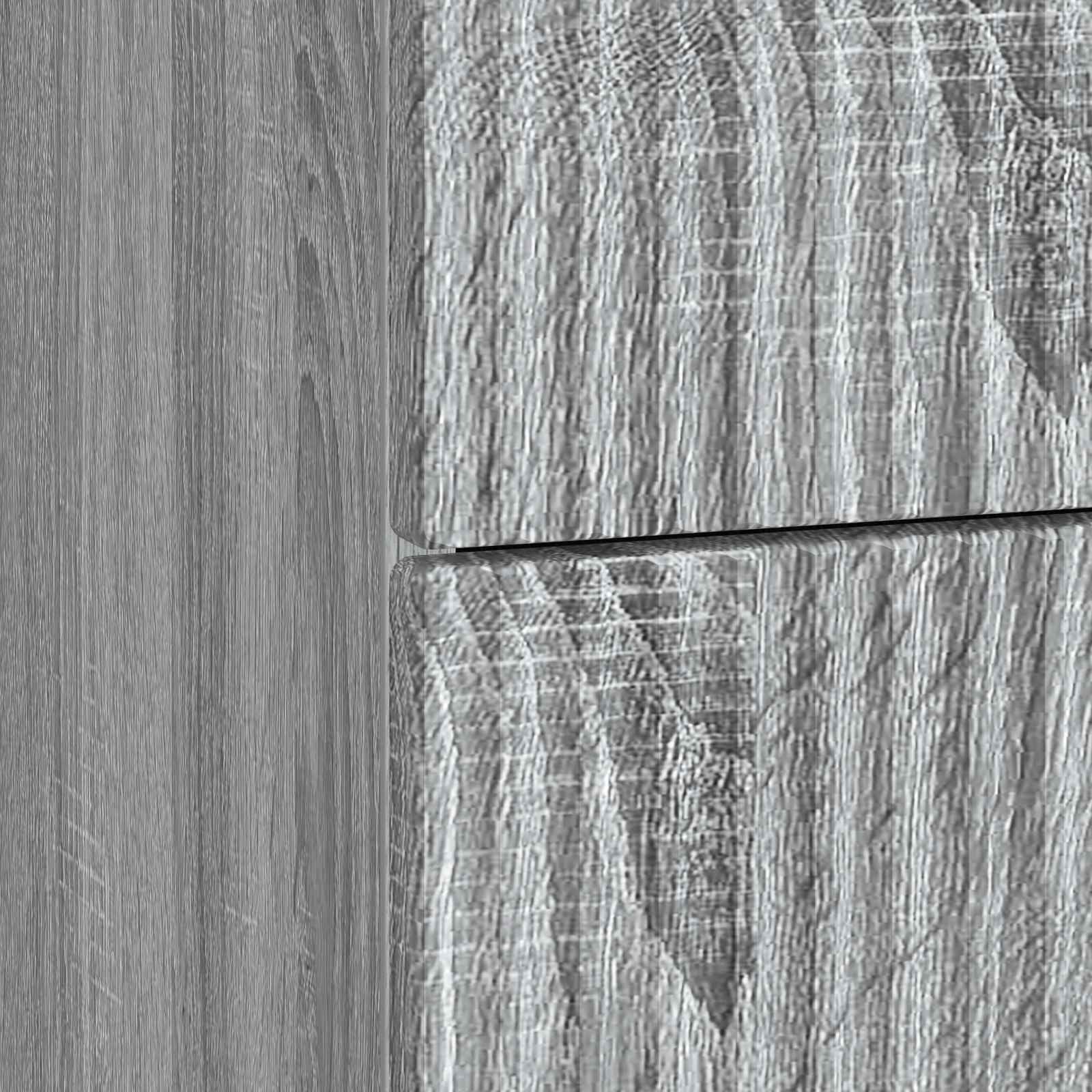 vidaXL Szafka Nocna Szary Sonoma 62 x 34,5 x 48 cm Drewno inżynieryjne