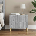 vidaXL Szafka Nocna Szary Sonoma 62 x 34,5 x 48 cm Drewno inżynieryjne