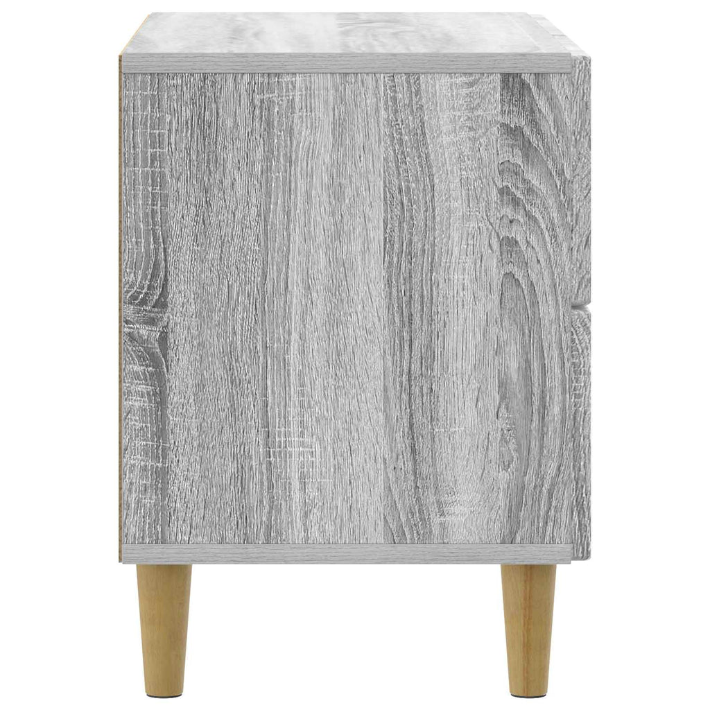 vidaXL Szafka Nocna Szary Sonoma 62 x 34,5 x 48 cm Drewno inżynieryjne