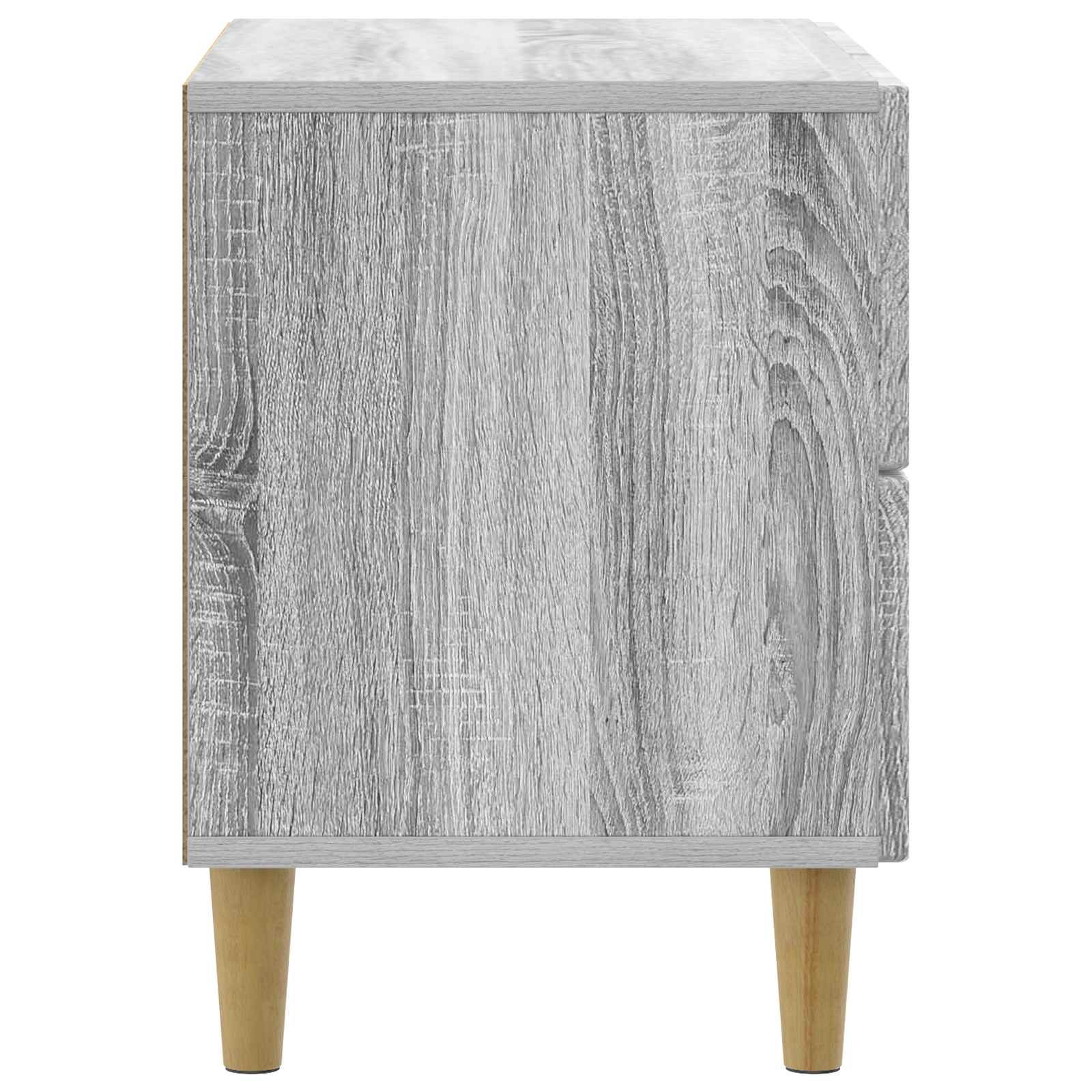 vidaXL Szafka Nocna Szary Sonoma 62 x 34,5 x 48 cm Drewno inżynieryjne
