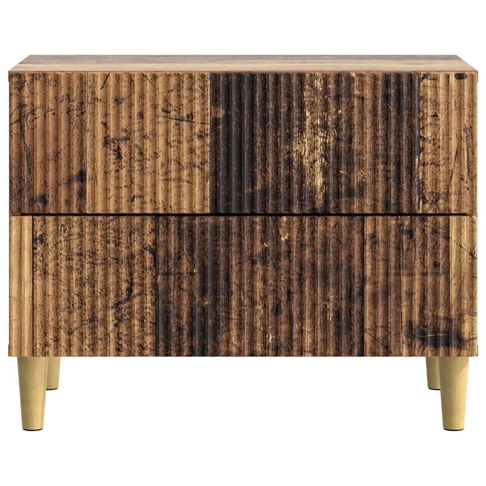 vidaXL Szafka Nocna Stare drewno 62 x 34,5 x 48 cm Drewno inżynieryjne